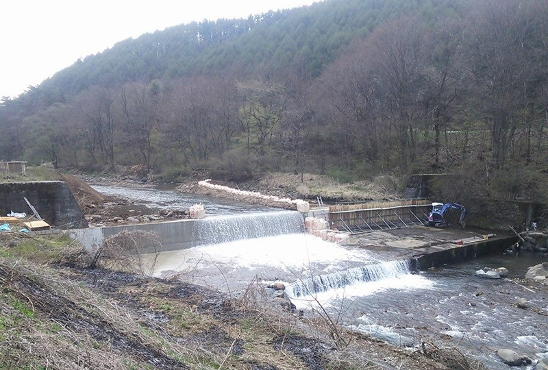 河川改修工事