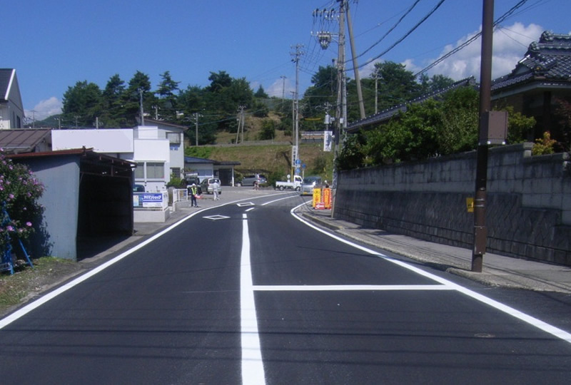 道路改良工事